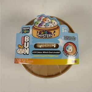 Squishy Bun Rainbow Mystery NEW UV  Dumpling Five Below New Sealed